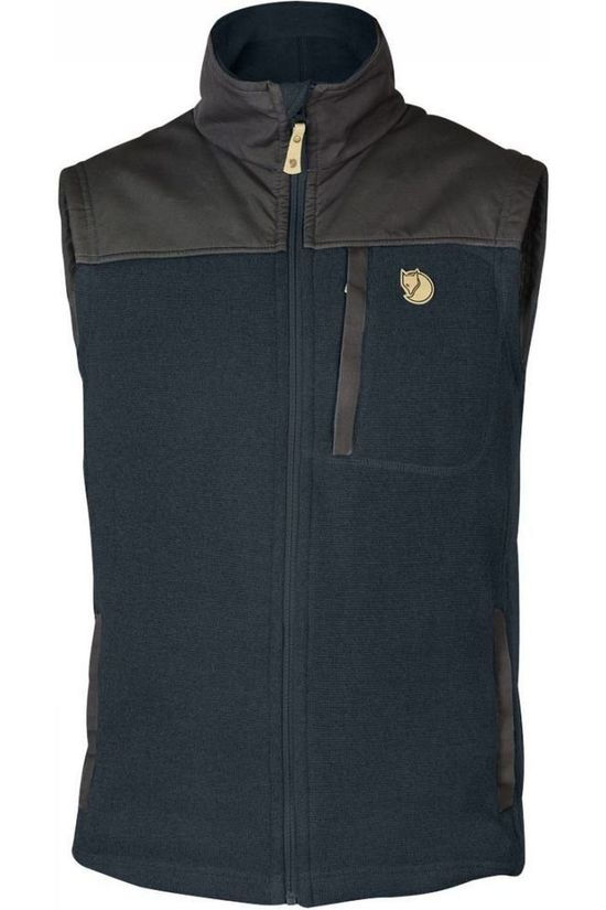 Fjällräven Bodywarmer Buck Fleece Navy Blue