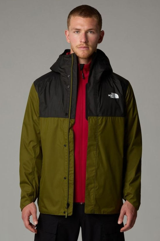 The North Face Regenjas Quest Zip-In Forest Olive/Tnf Black