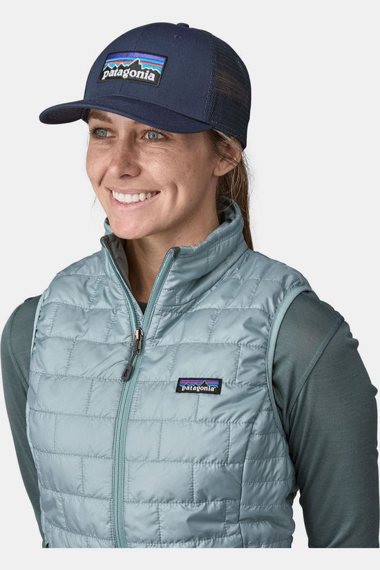 Patagonia Pet P-6 Logo Trucker Hat New Navy
