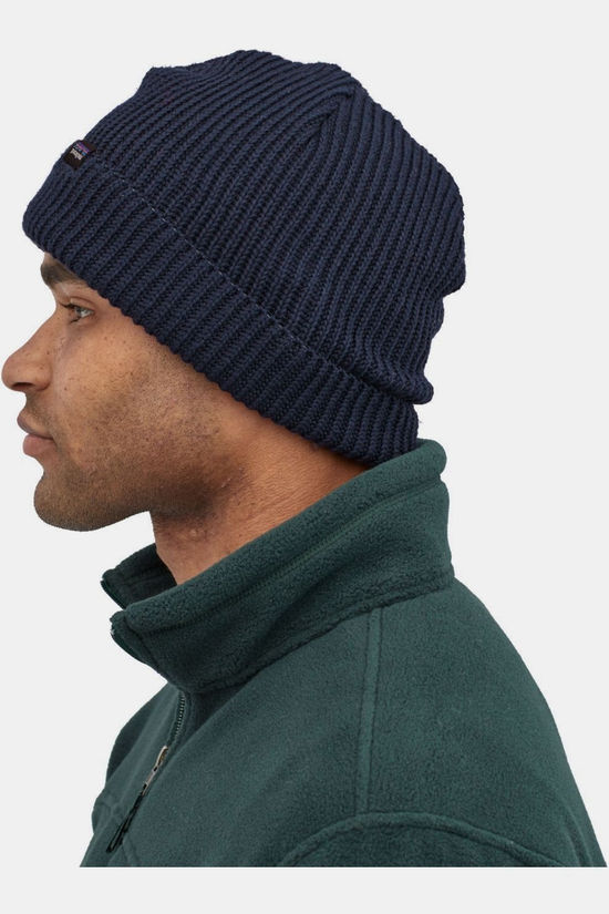 Patagonia Fisherman'S Rolled Beanie Dark Blue/Dark Blue