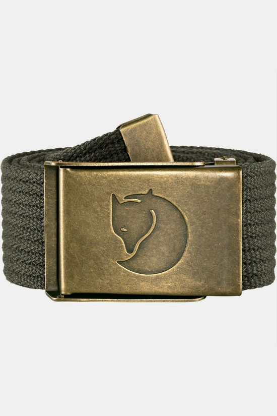 Fjällräven Ceinture Canvas Brass mid grey