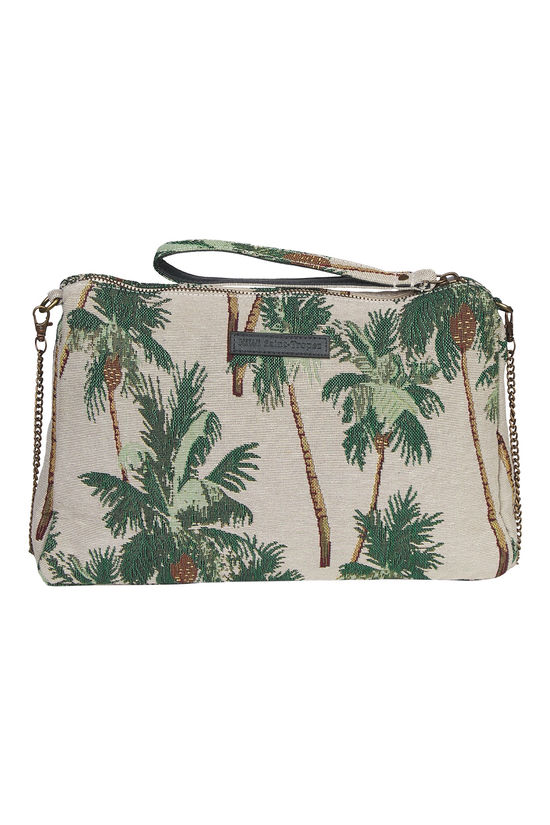 Kiwi Strandtas Pochette Class Palmier St Tropez Kaki