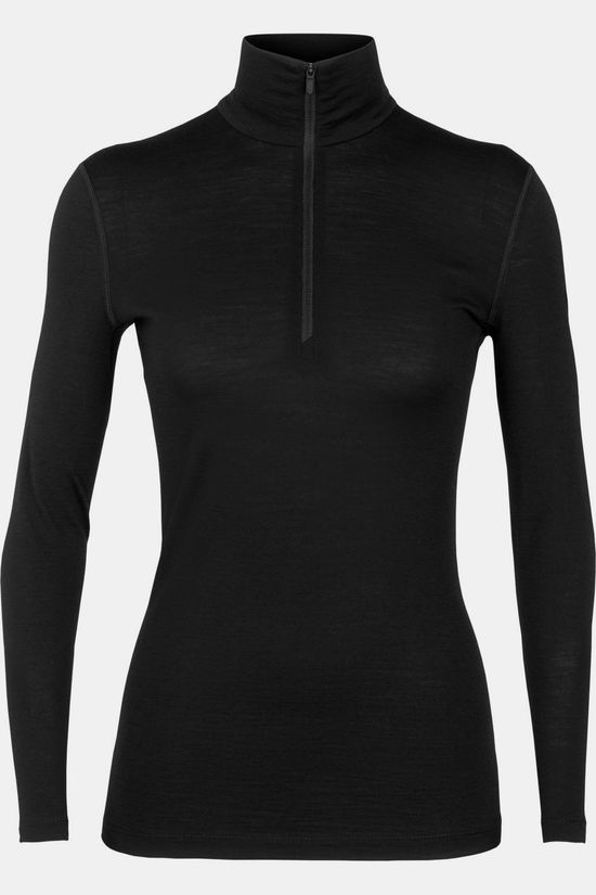 icebreaker Ondergoed 200 Oasis Ls Half Zip black