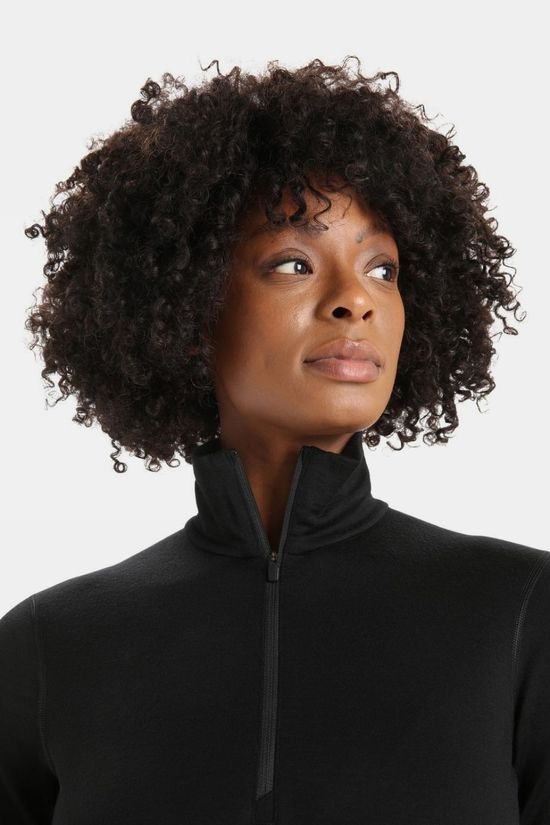 icebreaker Ondergoed 200 Oasis Ls Half Zip black