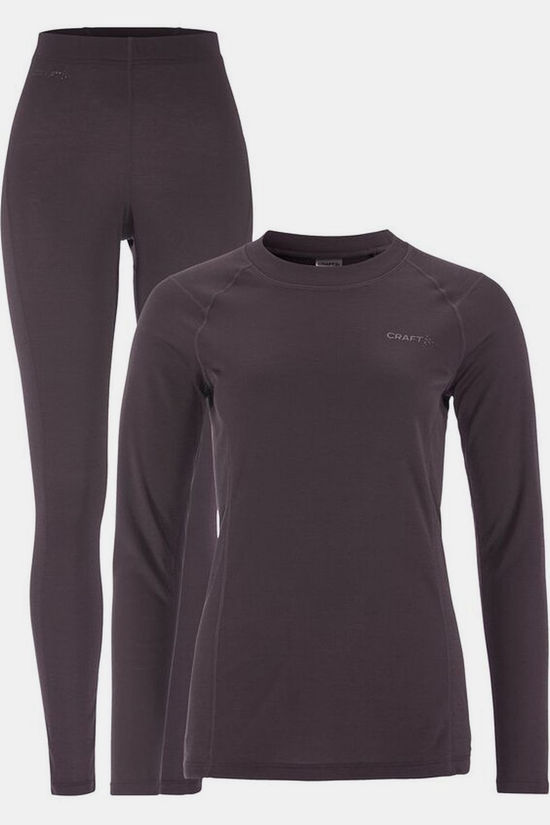 Craft Ondergoed Core Warm Baselayer Set Dk Plum