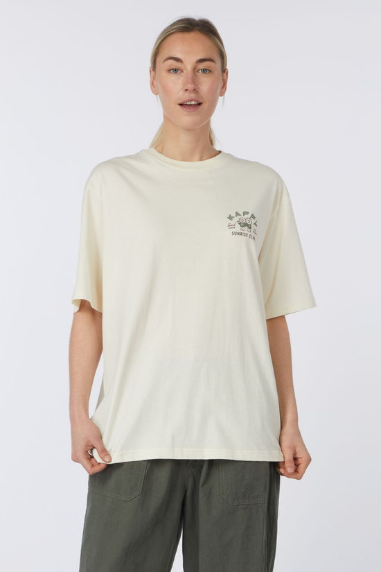 Kappy Design T-Shirt Sunny Mates Half T-Shirt Cream