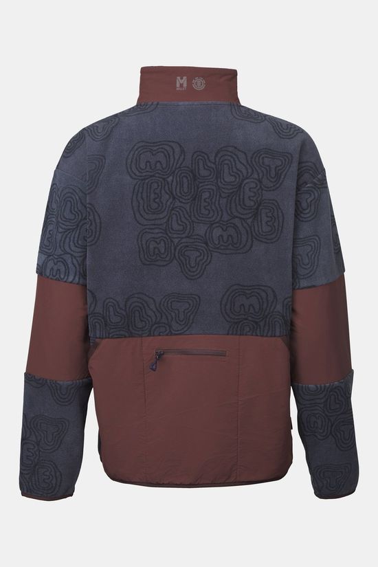 Element Polaire Mxe Fleece Jkt Shadow Blue Mxe