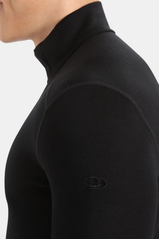 icebreaker Sous-Vêtement 260 Tech Ls Half Zip black