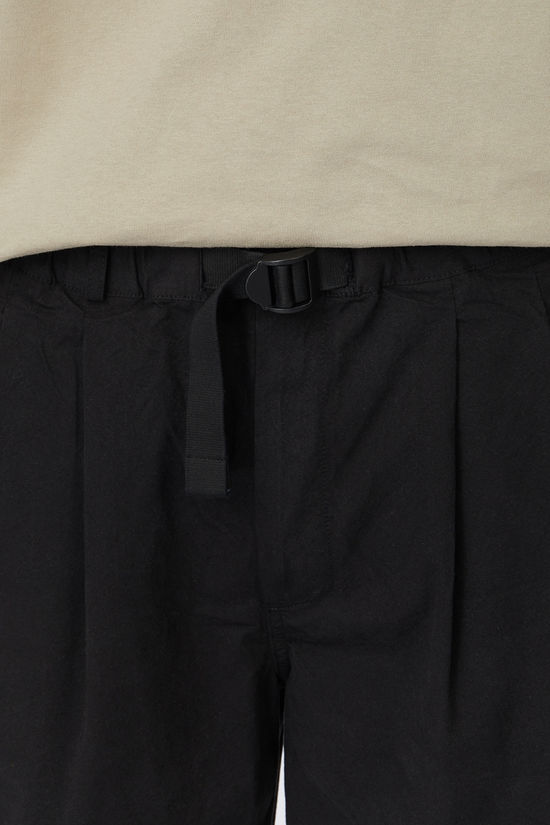 Kappy Design Pantalon Two Tuck Wide Black