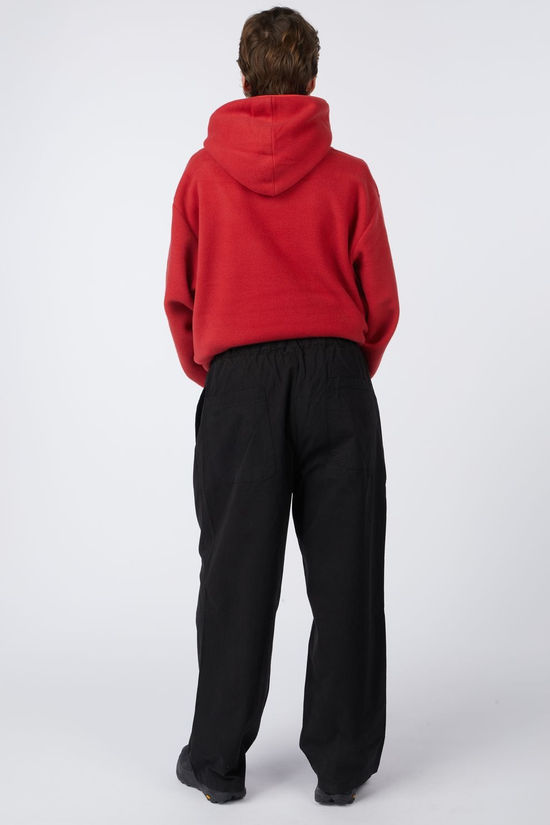 Kappy Design Pantalon Two Tuck Wide Black