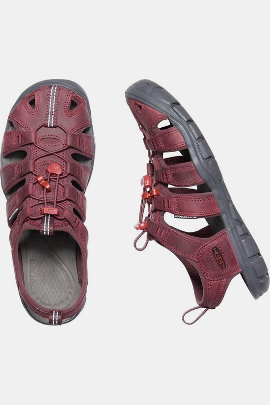 Keen Sandalen Clearwater Cnx Leather Bordeaux / Maroon