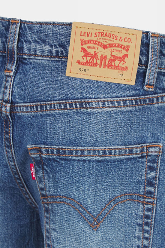 Levi's Kids Jeans Lvb 578 Baggy Blazing Blue