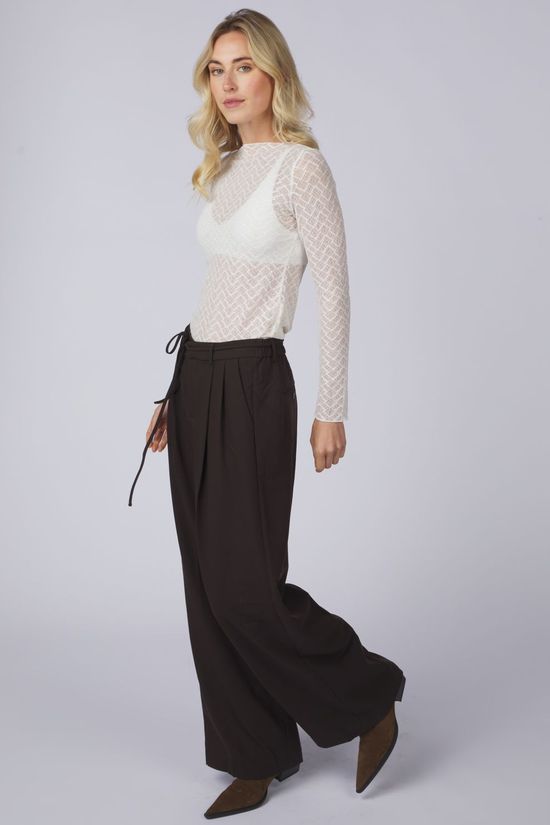 Grace&Mila Pantalon Ardoise Chocolat