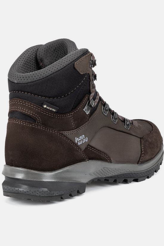 Hanwag Wandelschoenen Banks Straight fit Extra Gore-Tex dark brown/dark grey