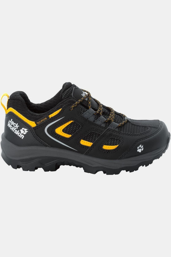 Jack Wolfskin Wandelschoenen Vojo Texapore Low Black / Burly Yellow