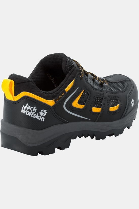 Jack Wolfskin Wandelschoenen Vojo Texapore Low Black / Burly Yellow
