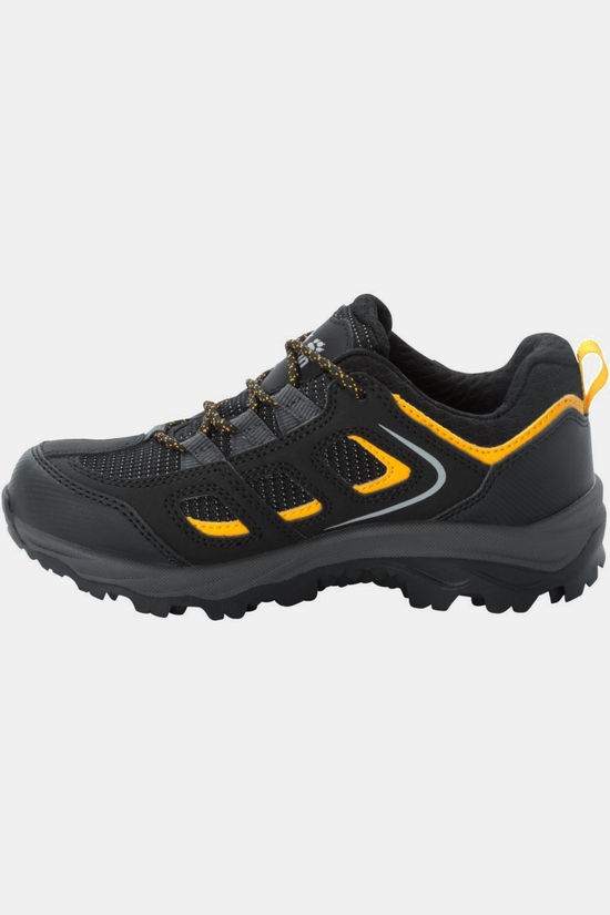 Jack Wolfskin Wandelschoenen Vojo Texapore Low Black / Burly Yellow
