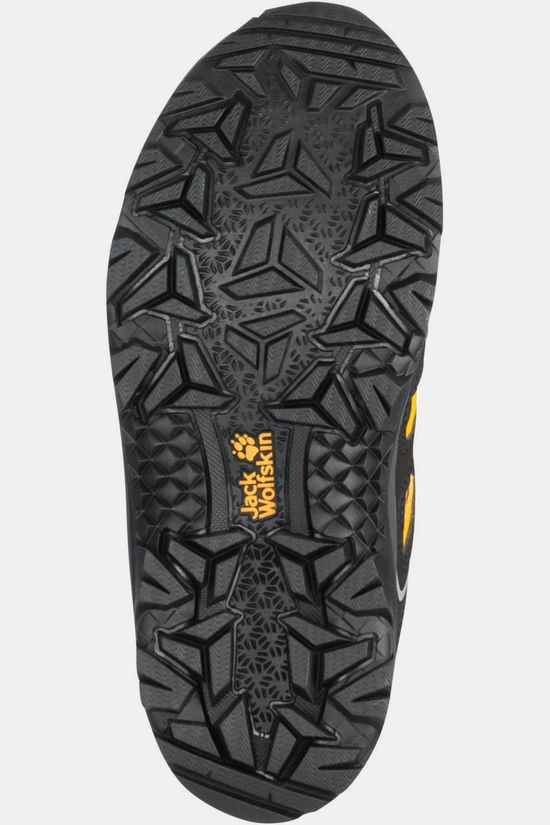 Jack Wolfskin Wandelschoenen Vojo Texapore Low Black / Burly Yellow