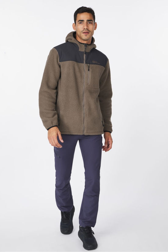 Jack Wolfskin Polaire Kammweg Pile Fz Cold Coffee