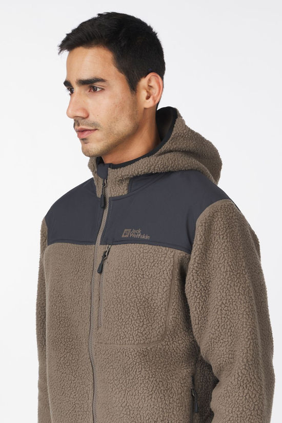 Jack Wolfskin Polaire Kammweg Pile Fz Cold Coffee