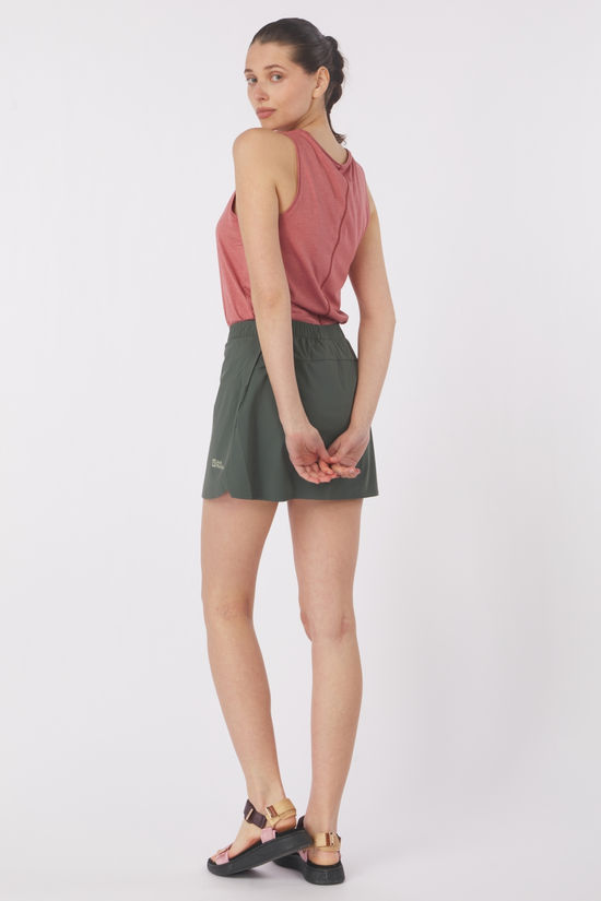 Jack Wolfskin Skort Prelight Swift Skort W Slate Green