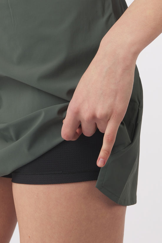 Jack Wolfskin Skort Prelight Swift Skort W Slate Green
