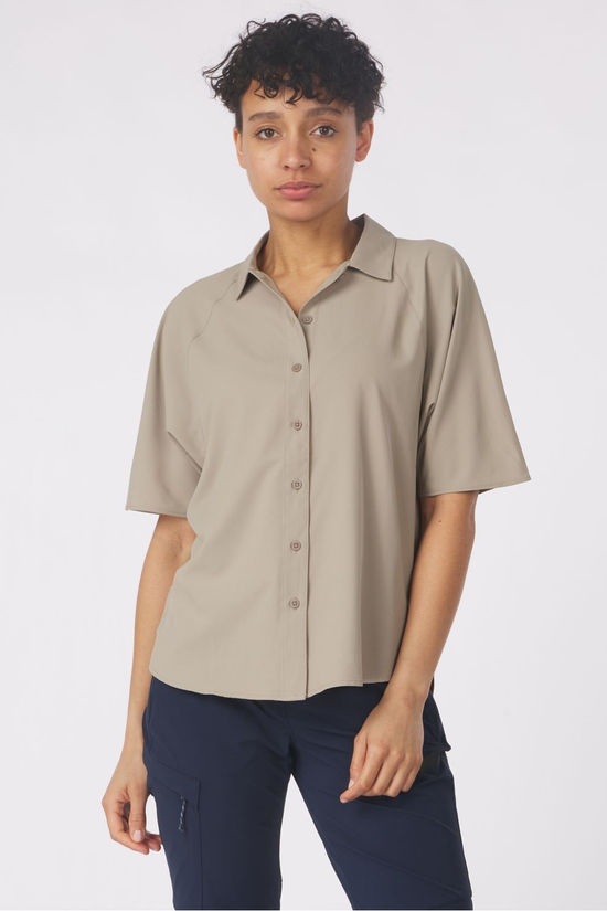 Jack Wolfskin Hemd Sierra Quest Ss Shirt W Stone