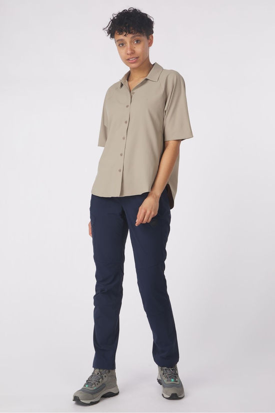 Jack Wolfskin Hemd Sierra Quest Ss Shirt W Stone