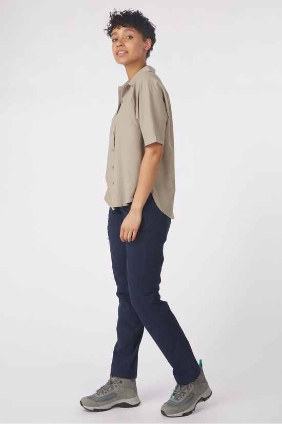 Jack Wolfskin Hemd Sierra Quest Ss Shirt W Stone