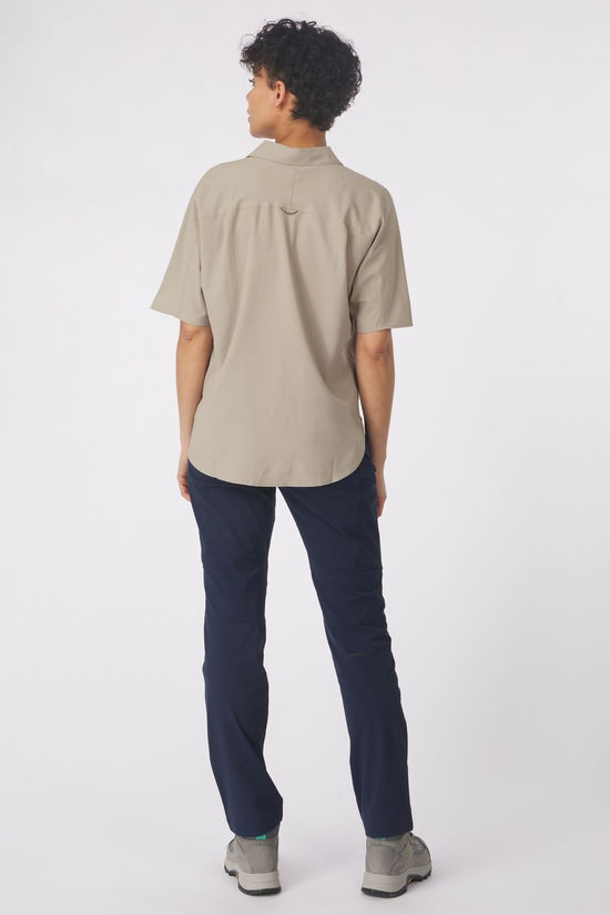 Jack Wolfskin Hemd Sierra Quest Ss Shirt W Stone