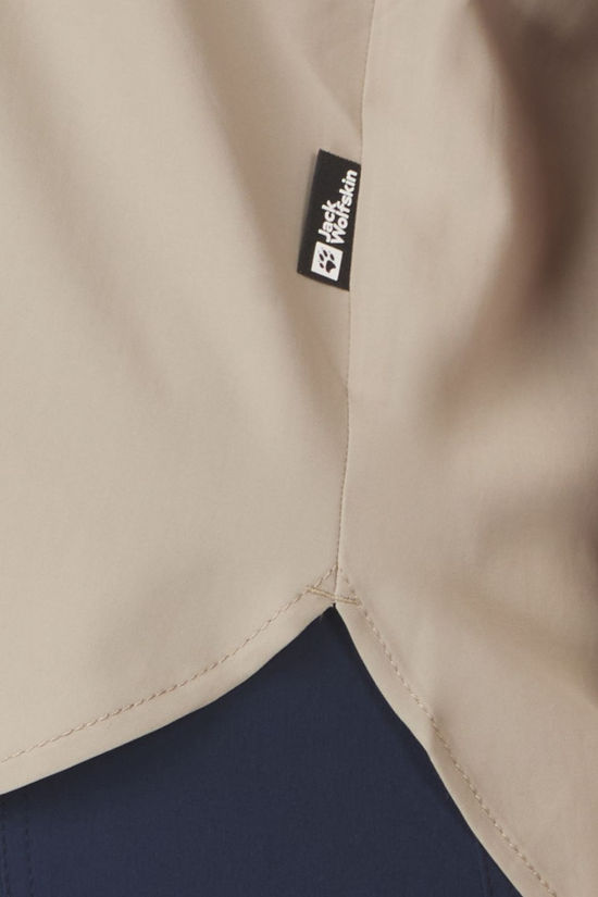 Jack Wolfskin Hemd Sierra Quest Ss Shirt W Stone