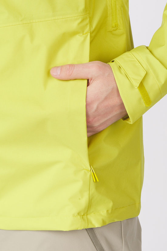 Jack Wolfskin Regenjas Prelight 2.5L Lt Jkt M Chartreuse