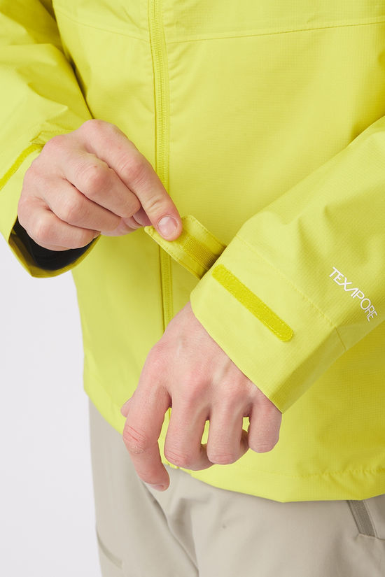 Jack Wolfskin Regenjas Prelight 2.5L Lt Jkt M Chartreuse