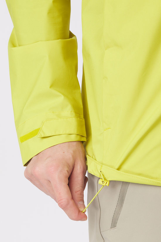 Jack Wolfskin Regenjas Prelight 2.5L Lt Jkt M Chartreuse