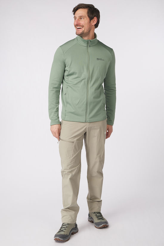 Jack Wolfskin Fleece Kolbenberg Fz M Eucalyptus