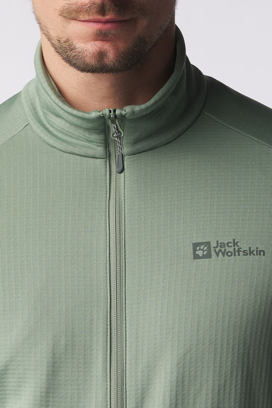 Jack Wolfskin Fleece Kolbenberg Fz M Eucalyptus