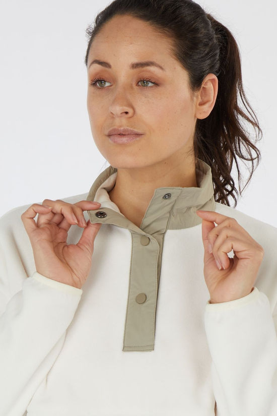 Jack Wolfskin Fleece Sumetro Hz W Cotton White