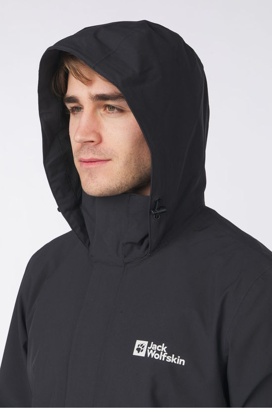 Jack Wolfskin Veste Imperméable Trailtime 2L Jkt M Black