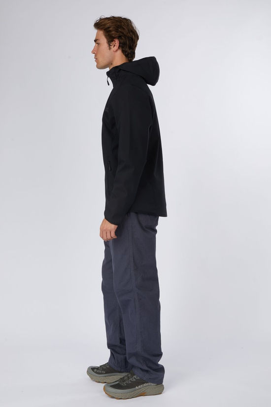 Jack Wolfskin Softshell Bornberg Hoodie Black