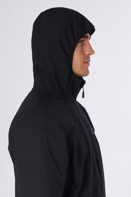 Jack Wolfskin Softshell Bornberg Hoodie Black