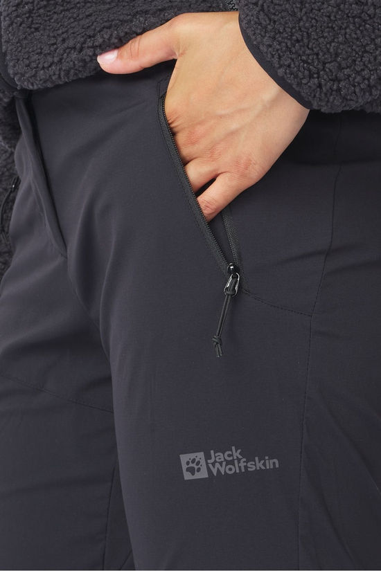 Jack Wolfskin Glastal Pants Black