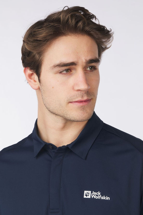 Jack Wolfskin Polo Delgami Polo M Night Blue