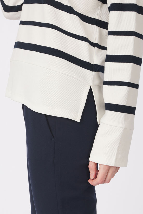 Tom Tailor T-Shirt 1045550 White/Navy Blue