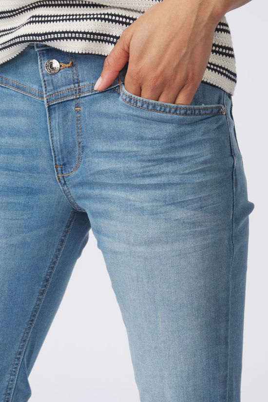 Tom Tailor Capri 1045738 Mid Blue/Denim / Jeans