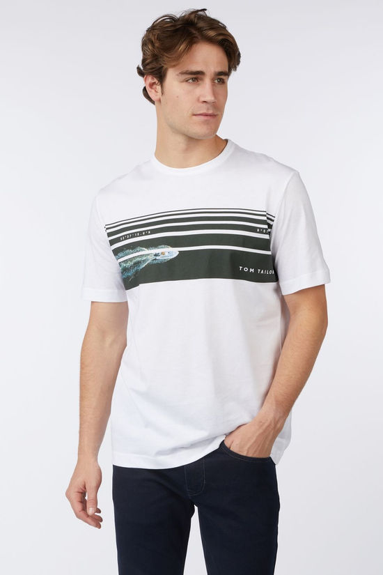 Tom Tailor T-Shirt 1046791 White