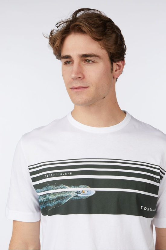 Tom Tailor T-Shirt 1046791 White