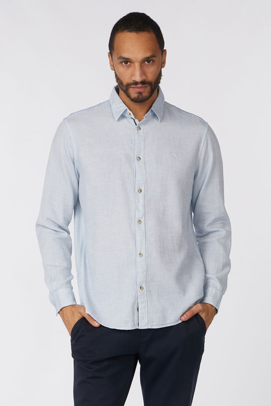 Tom Tailor Chemise 1049579 Blue Petrol Diamond Structure