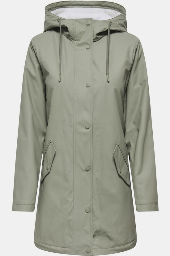 Only Mante SALLY RAINCOAT Vetiver