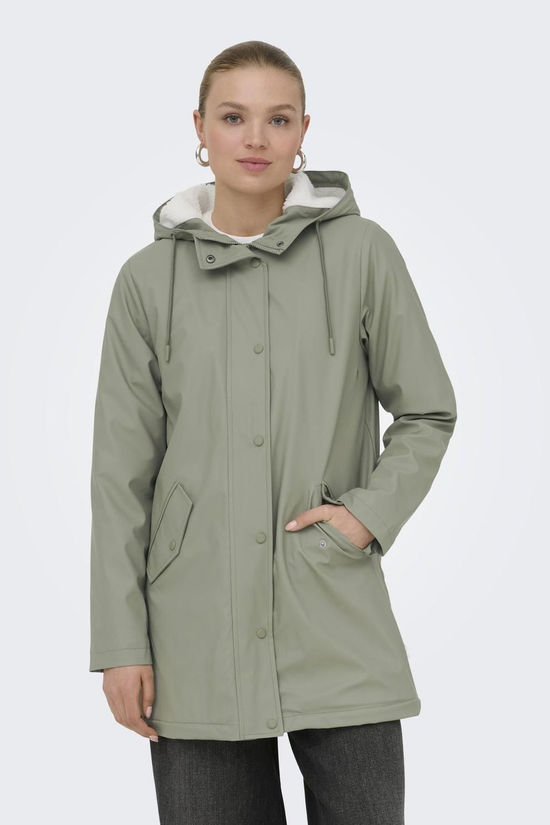 Only Mante SALLY RAINCOAT Vetiver