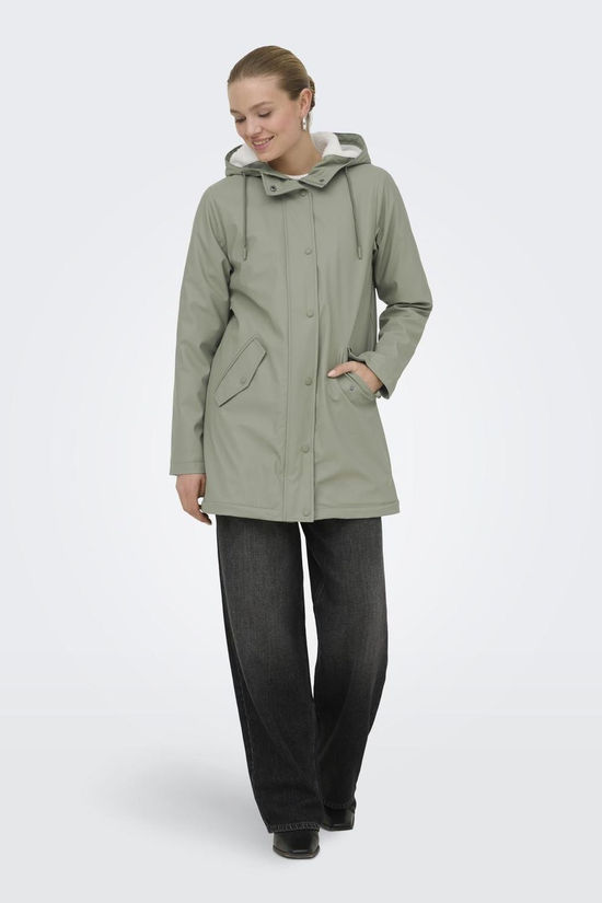 Only Mante SALLY RAINCOAT Vetiver